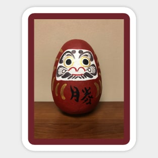 Daruma Doll Sticker